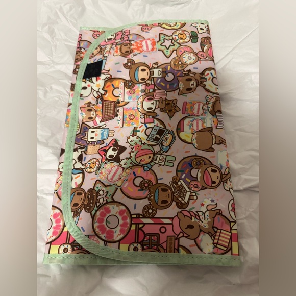 NOT PADDED Donutellas sweet shop diaper changing pad - Picture 1 of 5